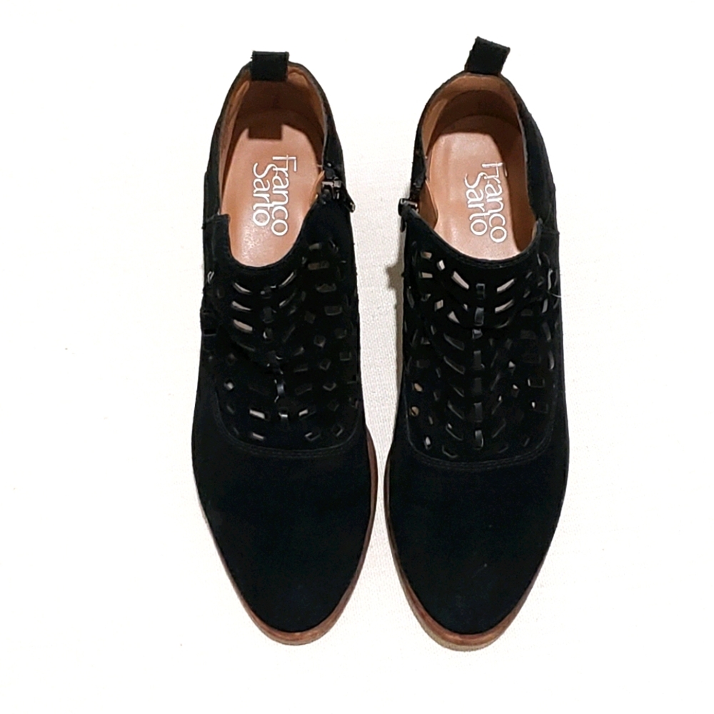Franco Sarto bootie black size 8.5